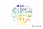 【論文データ】京都大学の結晶学分野の研究動向まとめ