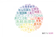 【論文データ】京都大学の進化生物学分野の研究動向まとめ