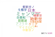 【論文データ】京都大学の古生物学分野の研究動向まとめ