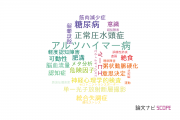 【論文データ】愛媛大学の老年医学分野の研究動向まとめ