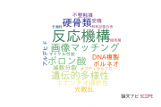 【論文データ】愛知教育大学の化学分野の研究動向まとめ