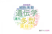 【論文データ】CREST（科学技術振興機構：JST）の細胞生物学分野の研究動向まとめ