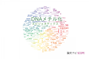 【論文データ】DNA methylation（DNAメチル化）の国内研究動向まとめ