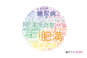 【論文データ】obesity（肥満）の国内研究動向まとめ