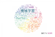【論文データ】machine learning（機械学習）の国内研究動向まとめ