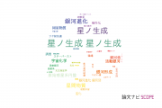 【論文データ】star formation（星の生成）の国内研究動向まとめ