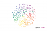 【論文データ】genetics（遺伝学）の国内研究動向まとめ