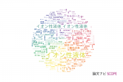 【論文データ】ionic liquid（イオン性液体）の国内研究動向まとめ