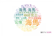 【論文データ】hippocampus（海馬）の国内研究動向まとめ