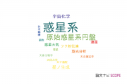 【論文データ】planetary system（惑星系）の国内研究動向まとめ