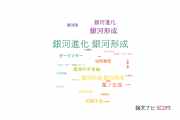【論文データ】galaxy formation（銀河形成）の国内研究動向まとめ