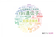 【論文データ】K ras（K-ras遺伝子）の国内研究動向まとめ