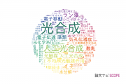 【論文データ】photosynthesis（光合成）の国内研究動向まとめ