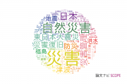 【論文データ】disaster（災害）の国内研究動向まとめ