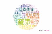【論文データ】nitrogen（窒素）の国内研究動向まとめ