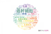 【論文データ】cancer stem cells（癌幹細胞）の国内研究動向まとめ