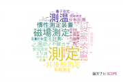 【論文データ】measurement（測定）の国内研究動向まとめ