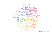 【論文データ】activities of daily living (ADL)（日常生活動作）の国内研究動向まとめ