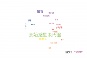 【論文データ】planets/satellites formationの国内研究動向まとめ