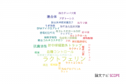 【論文データ】lactoferrin（ラクトフェリン）の国内研究動向まとめ