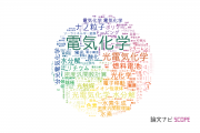 【論文データ】electrochemistry（電気化学）の国内研究動向まとめ