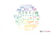 【論文データ】arachidonic acid（アラキドン酸）の国内研究動向まとめ