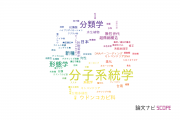 【論文データ】molecular phylogeny（分子系統学）の国内研究動向まとめ