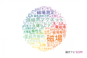 【論文データ】magnetic field（磁場）の国内研究動向まとめ