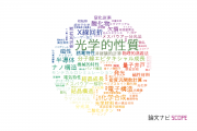 【論文データ】optical properties（光学的性質）の国内研究動向まとめ
