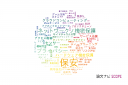 【論文データ】security（保安）の国内研究動向まとめ