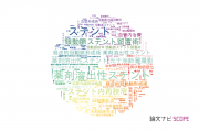 【論文データ】stent（ステント）の国内研究動向まとめ