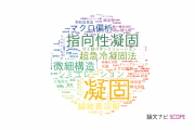 【論文データ】solidification（凝固）の国内研究動向まとめ