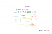【論文データ】tandem mass spectrometry（タンデム質量分析）の国内研究動向まとめ