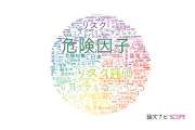 【論文データ】risk（リスク）の国内研究動向まとめ
