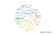 【論文データ】anode（アノード）の国内研究動向まとめ