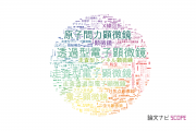 【論文データ】microscopy（顕微鏡）の国内研究動向まとめ