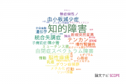 【論文データ】intellectual disability（知的障害）の国内研究動向まとめ