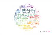【論文データ】thermal analysis（熱分析）の国内研究動向まとめ