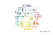 【論文データ】paddy field（水田）の国内研究動向まとめ