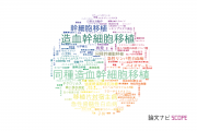 【論文データ】stem cell transplantation（幹細胞移植）の国内研究動向まとめ