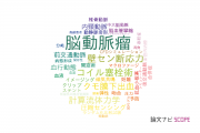 【論文データ】cerebral aneurysm（脳動脈瘤）の国内研究動向まとめ