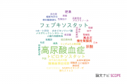 【論文データ】hyperuricemia（高尿酸血症）の国内研究動向まとめ