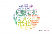【論文データ】senescence（老化）の国内研究動向まとめ