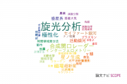 【論文データ】polarimetry（旋光分析）の国内研究動向まとめ