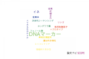 【論文データ】DNA marker（DNAマーカー）の国内研究動向まとめ