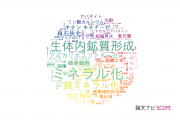 【論文データ】mineralization（ミネラル化）の国内研究動向まとめ
