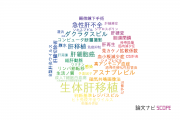 【論文データ】living donor liver transplantation（生体肝移植）の国内研究動向まとめ