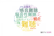 【論文データ】hearing loss（難聴）の国内研究動向まとめ