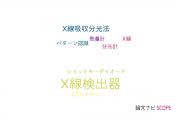 【論文データ】X-ray detectors（X線検出器）の国内研究動向まとめ