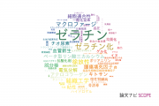 【論文データ】gelatin（ゼラチン）の国内研究動向まとめ